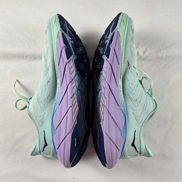 Hoka Arahi 6 Running Shoes Women 7B Ocean Blue and Lilac - Picture 9 of 11